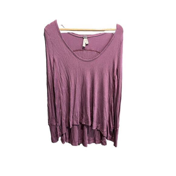 We The Free People Twilight Mauve Rayon Blend Slouchy Women's Sweater Size S - Picture 1 of 5
